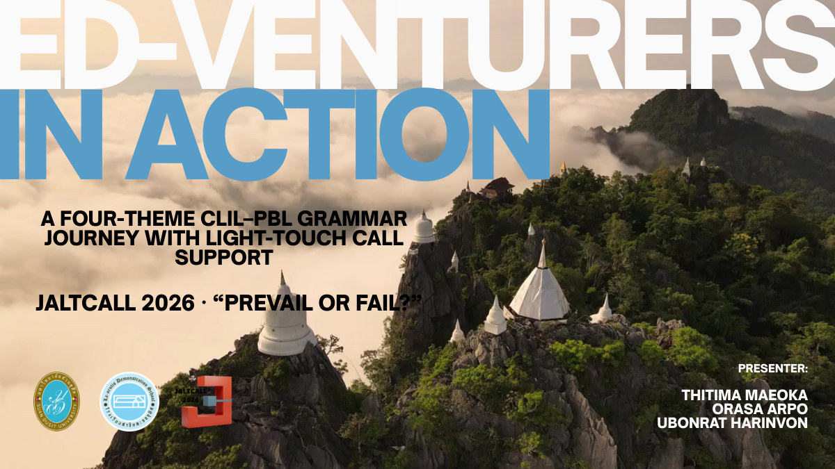 Title slide from Ed-Venturers in Action